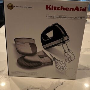KitchenAid Turbo Beater II Mixer - Black and Silver